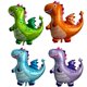 thumbnail image 1 of Juego de 4 globos de mylar jumbo con forma de dragón – Anaya Treasures, 1 of 7