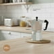 thumbnail image 2 of Cafetera Italiana Acero Inoxidable 6 Tazas Secret de Gourmet, 2 of 6