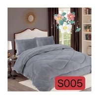 Genérico - Cobertor Chiporro 1 1/2 Plazas - Gris S005