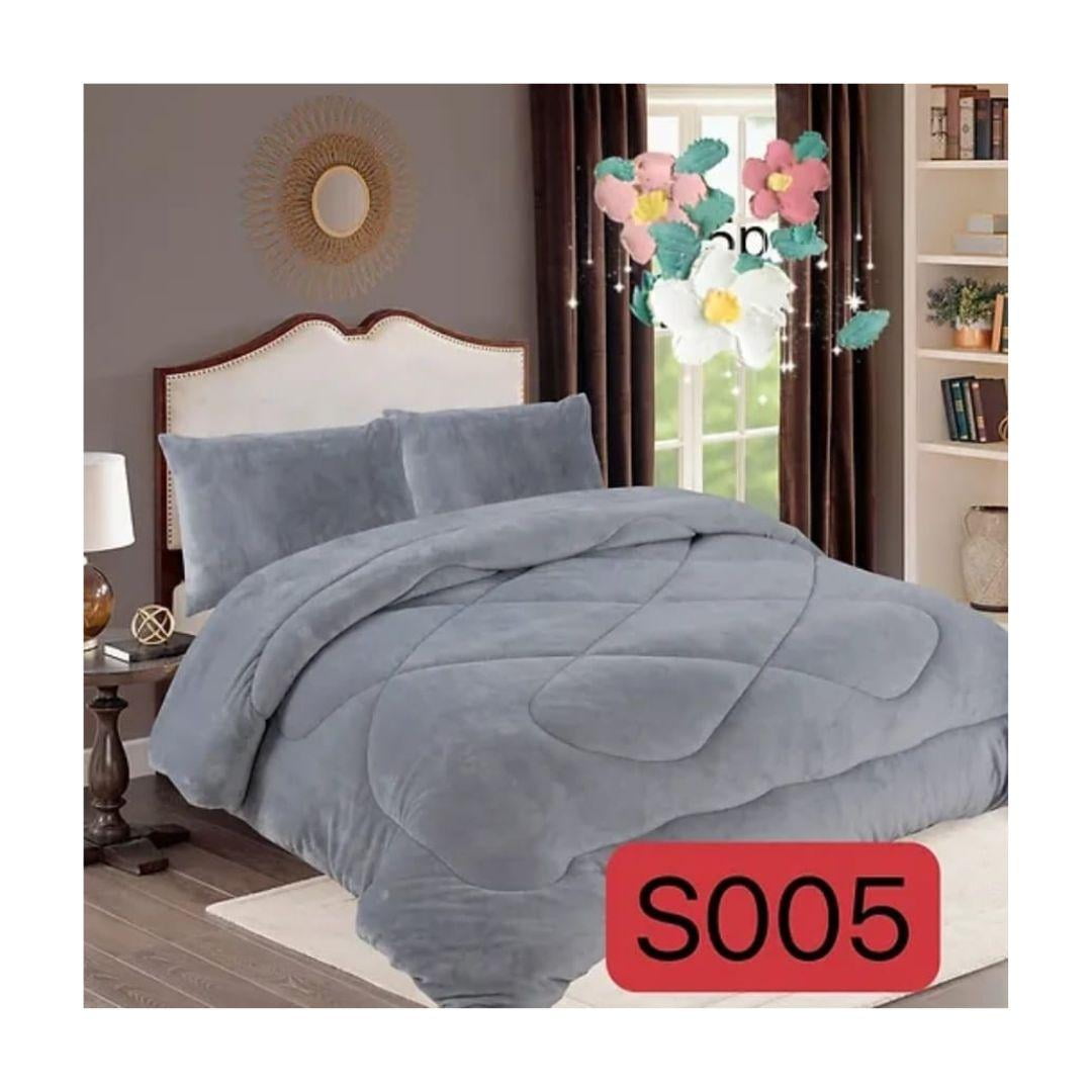 Genérico - Cobertor Chiporro 1 1/2 Plazas - Gris S005