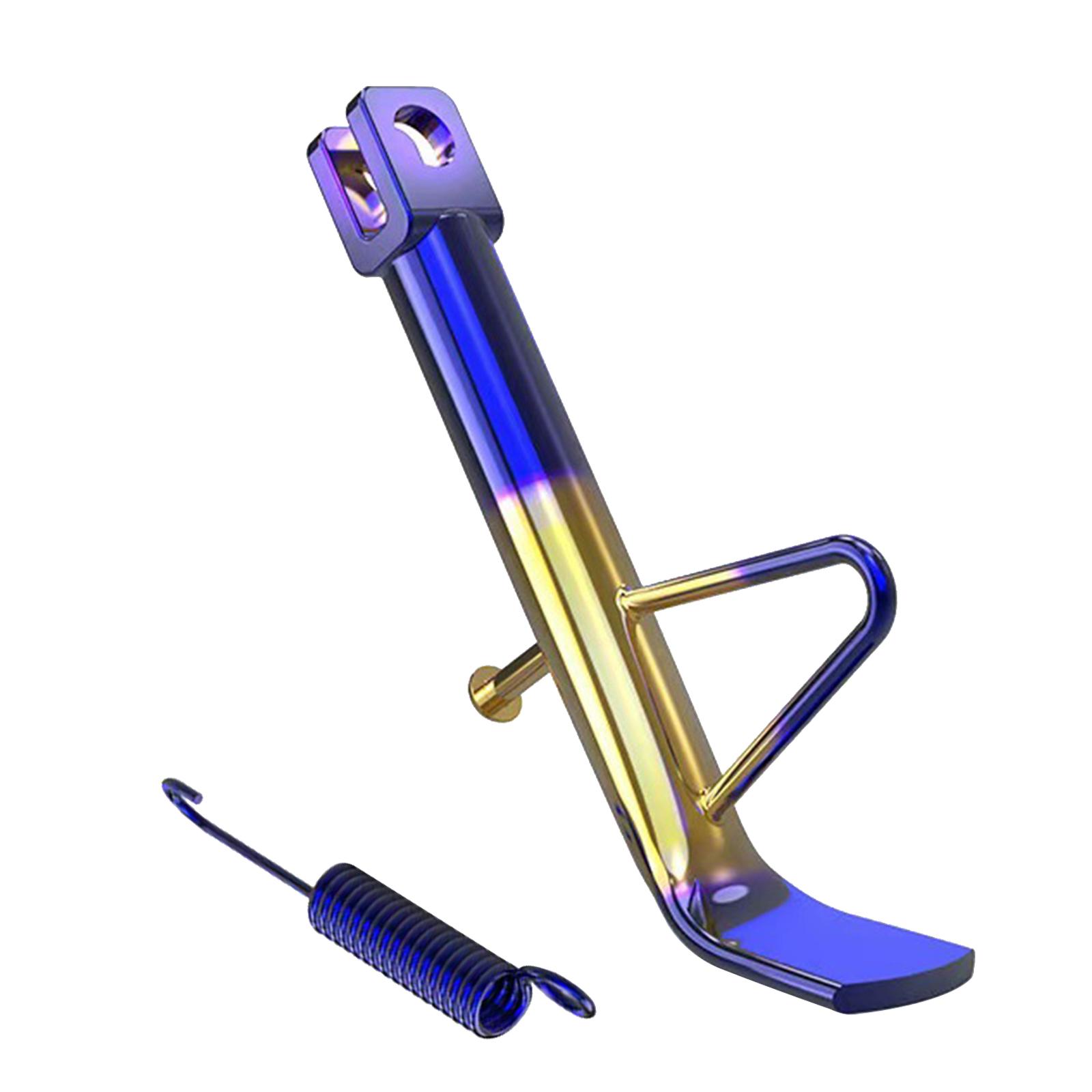 Magideal - Pata De Cabra Para Motocicleta, Soporte Lateral Universal Resistente Para Estacionamiento De Motocicletas De Motocross 20 Cm