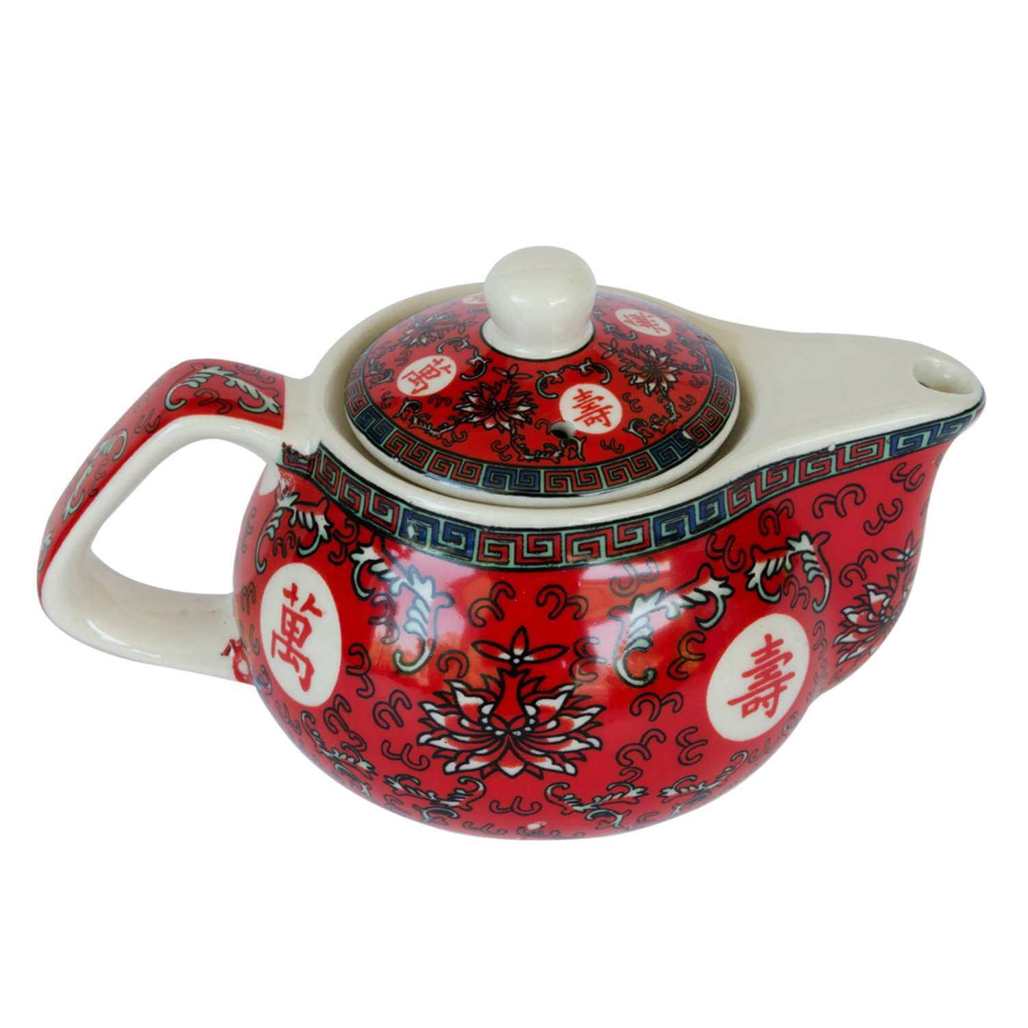 Concepts Life - Tetera De Cerámica Roja 200 Ml