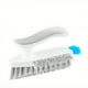 thumbnail image 1 of 1pc, Floor Brush, Ground Seam Brush, Groove Gap Brush, Scraping Brush, Toilet Floor Brush, Bathroom Corner Gap Toilet Cleaning Brush, Shoe Scraping Brush, Three-sided Bristles Brush, Bathroom Supplies, 1 of 2