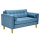 thumbnail image 2 of Sofa Retro 2c Felpa 01 Azul Petroleo, 2 of 6