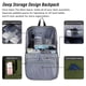 thumbnail image 2 of Mochila para portátil MAXTOP Deep Storage con USB de 17 pulgadas resistente al agua, 2 of 7