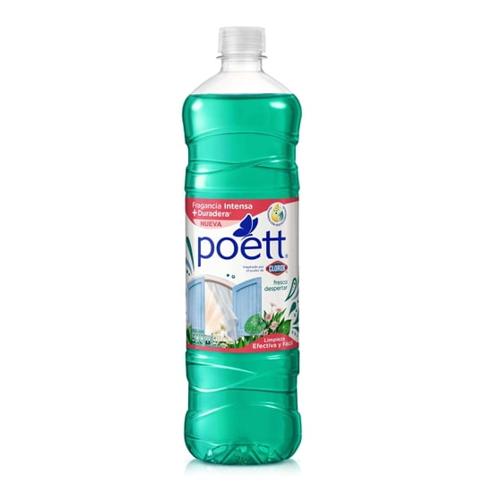 Limpiador Piso Fresco Despertar Botella 900 ml Poett