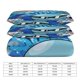 thumbnail image 2 of Squi_rtle Print Bedding Set Pattern Duvet Cove Set 3 Pieces 1 Quilt Cover And 2 Pillowcases for Women Men Teens, 2 of 5