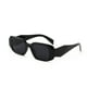 thumbnail image 1 of Gafas Lentes De Sol Polarizados Retro Negro estilo Prada, 1 of 1