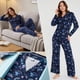thumbnail image 4 of Set de pijama Disney Stitch para mujer XL Blue Stitch, 4 of 6