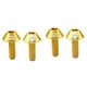 thumbnail image 5 of 4x aleación ligera de aleación de aluminio botella de agua jaula pernos m6 tornillos de oro, 5 of 5