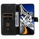 thumbnail image 5 of Funda Billetera para Xiaomi Poco X4 Pro 5G con Porta Tarjetas y Soporte Ajustable Negro, 5 of 6