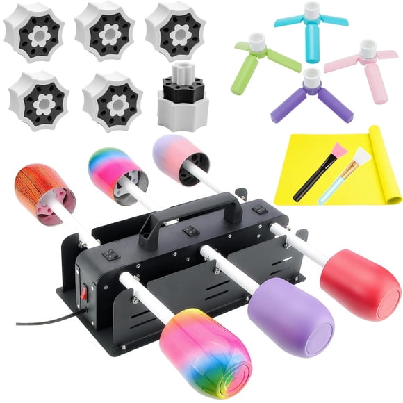 Kit girador multi‑copa LFSUM de 6 brazos