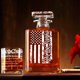 thumbnail image 2 of Set de Decantador de Whisky YJGS 450 ml con 2 Vasos Patrióticos, 2 of 8