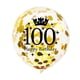 thumbnail image 4 of Globos 100 º Cumpleaños De Látex De 12 Pulgadas Paquete De 15, 4 of 7