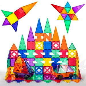 Set De Creatividad Building Blocks Picassotiles Pt82, Color Transparente