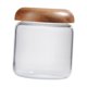 thumbnail image 3 of Tarro De Almacenamiento De Vidrio Con Tapa De Madera 380ml, 3 of 3