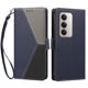 thumbnail image 3 of Funda Libro Tricolor para Xiaomi Redmi 15 con Ranuras para Tarjetas, Azul Oscuro, 3 of 6