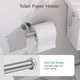 thumbnail image 5 of Juego De Accesorios Para Baño Color Plata De 7 Piezas Con Barra Para Toallas, 5 of 7