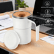 thumbnail image 3 of Taza Vaso Mezclador Blanco Automático Inalámbrico Recargable Pantalla Led, 3 of 7