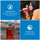 thumbnail image 2 of Botella de agua Nalgene 473 ml de boca angosta, libre de BPA y a prueba de fugas, 2 of 6
