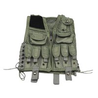 Bothyi - Chaleco De Jungla De Muñeca En Miniatura A Escala 1/6 Para Cuerpo De Disfraz De Figuras De Soldado De 12 Pulgadas