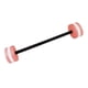thumbnail image 2 of Mancuernas De Agua Ejercicio De Piscina EVA Barra Acuática Para Hombres Mujeres Deportes Acuáticos Color Rosa Estándar, 2 of 4