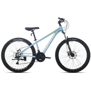 Bicicleta Totem Mtb Aro 26 Modelo Y650 Celeste Verde