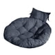 thumbnail image 1 of Cojín Colgante Para Mecedora Con Almohada, Alfombrilla Para Silla De Jardín, Hamaca, Color Gris Oscuro, 1 of 5