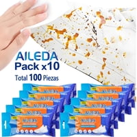 Aileda - Toallitas Húmedas Limpiadoras Para Zapatillas Blan En Total 100 Uni Empaque Individual, Práctico De Llevar