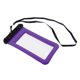 thumbnail image 5 of bolsa de aire impermeable bolsa de teléfono flotante bolsa de bolsa seca con cordón púrpura, 5 of 5