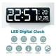 thumbnail image 2 of Reloj Pared Digital 40x13cm Grande Dia Fecha Hora Temp Led B, 2 of 3