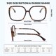 thumbnail image 3 of Lentes de Lectura QxAiVMin Grandes con Filtro de Luz Azul, 3 of 7