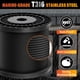 thumbnail image 2 of Cuerda de alambre CELYND de acero inoxidable negro 500FT 1/8 T316, 2 of 8