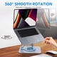 thumbnail image 2 of Soporte Ajustable para Laptop Leeboom 10-15.6" Aluminio Plata, 2 of 9