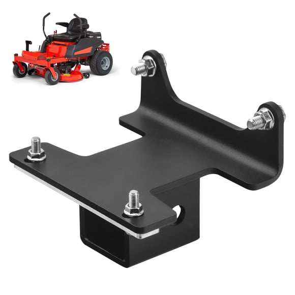Soporte de enganche delantero con receptor HTJYMY para podadoras Bad Boy ZT Elite y Maverick