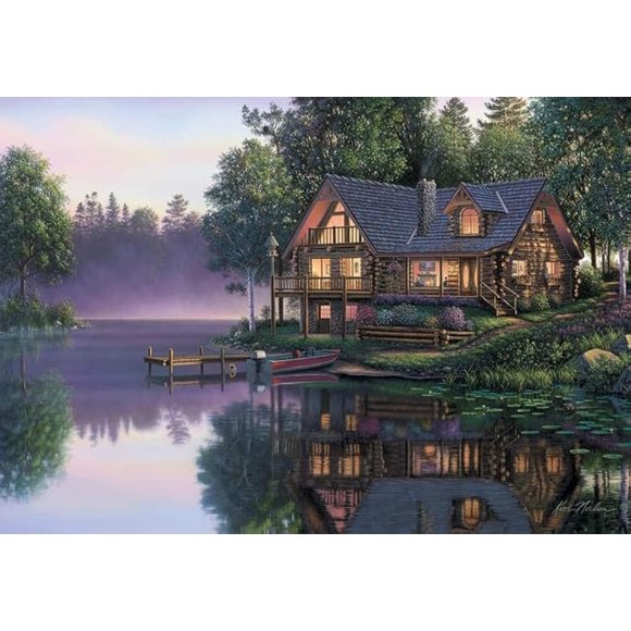 Kit de Pintura por Números Ledgebay 41x51 cm Lienzo sin Marco