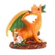 thumbnail image 2 of Estatua De Dragón Decorativa, Figura De Dragón Para Restaurante, Estantería, Decoración Artesanal, Naranja, 2 of 3