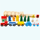 thumbnail image 3 of Pista Tren de Madera Circular, 3 of 4