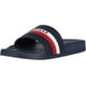 thumbnail image 1 of Sandalias Slide Tommy Hilfiger Riker para hombre, azul marino, multicolor 433, talla 9, 1 of 1