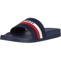Sandalias Slide Tommy Hilfiger Riker Navy Multi Para Hombre