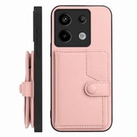 Foxdock Funda Para Xiaomi Redmi Note 13 Pro 5G Con Bloqueo Rfid - Diseño Elegante Con Cierre De Botón