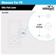 thumbnail image 4 of Tirador para mosquiteros y puertas contra tormentas Wright Villa, color negro, 4 of 6