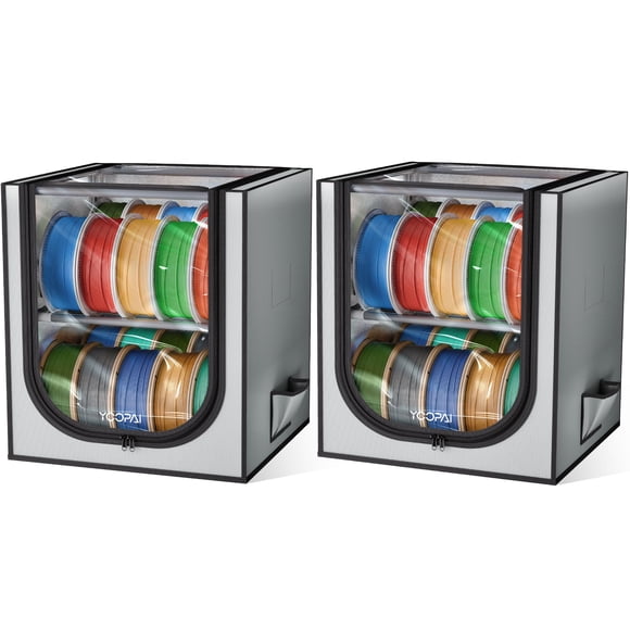 Almacén de Filamento YOOPAI 48 Bobinas 1 kg Estante de 2 Niveles