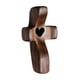 thumbnail image 3 of Estatua De Cruz, Escultura De Madera De Regalo Para Pasillo, Centros De Mesa De Inauguración De La Casa, Corazón Negro Negro, 3 of 3