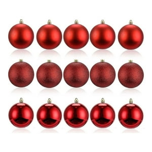 Genérico - X20 Esferas Navidad Decorativa Bambalina Adorno Navideño 8Cm
