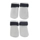 thumbnail image 2 of 4 Uds. de cubiertas para pies de mascotas, Protector de patas, zapatos antiarañazos, botas de gato de malla suave ajustables para baño de gatos, corte gris S, 2 of 5