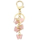thumbnail image 1 of Llavero Inicial de Mariposa Uxcell, Letra I Personalizada, Llavero de Metal Rosa, 1 of 6