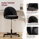 thumbnail image 4 of Silla de oficina GTPLAYER Velvet Tall con ruedas y almohada lumbar, 4 of 9