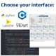 thumbnail image 3 of Concentrador USB industrial programable Acroname USBHub2x4 con alimentación, 3 of 5