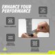 thumbnail image 4 of Empuñadura de repuesto para pickleball JOOLA Feel-Tec Pure Grip, gris, 4 of 6